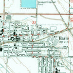United States Geological Survey Earle, AR (1974, 24000-Scale) digital map