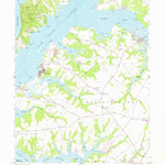 United States Geological Survey Earleville, MD (1958, 24000-Scale) digital map