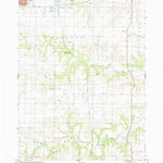 United States Geological Survey Earlham East, IA (1983, 24000-Scale) digital map