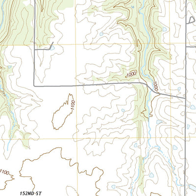 United States Geological Survey Earlham East, IA (2022, 24000-Scale) digital map