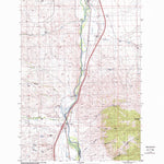 United States Geological Survey Earls Gulch, MT (1997, 24000-Scale) digital map