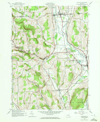 United States Geological Survey Earlville, NY (1943, 24000-Scale) digital map