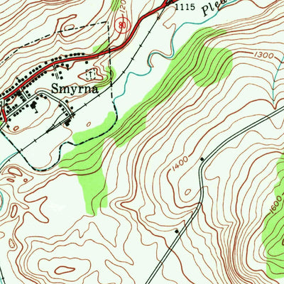 United States Geological Survey Earlville, NY (1943, 24000-Scale) digital map