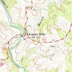 United States Geological Survey Earlysville, VA (1965, 24000-Scale) digital map