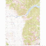 United States Geological Survey Earthquake Lake, MT-ID (1988, 24000-Scale) digital map
