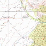 United States Geological Survey Earthquake Lake, MT-ID (1988, 24000-Scale) digital map