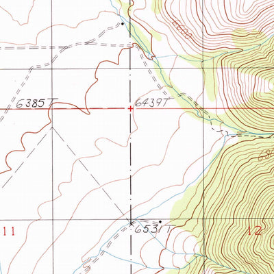 United States Geological Survey Earthquake Lake, MT-ID (1988, 24000-Scale) digital map