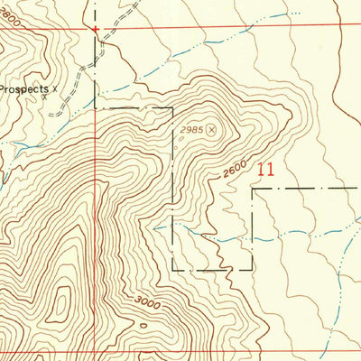 United States Geological Survey Earthquake Valley, CA (1959, 24000-Scale) digital map