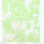 United States Geological Survey Earwood Creek SW, TX (1971, 24000-Scale) digital map