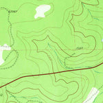 United States Geological Survey Earwood Creek, TX (1971, 24000-Scale) digital map