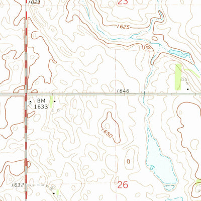 United States Geological Survey Easby, ND (1972, 24000-Scale) digital map