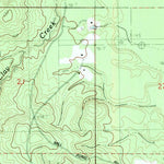 United States Geological Survey Easen Hill, MS (1982, 24000-Scale) digital map