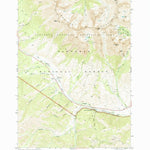 United States Geological Survey Easley Hot Springs, ID (1970, 24000-Scale) digital map