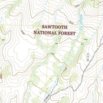 United States Geological Survey Easley Hot Springs, ID (2020, 24000-Scale) digital map