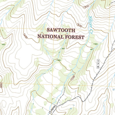United States Geological Survey Easley Hot Springs, ID (2020, 24000-Scale) digital map
