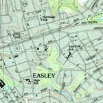 United States Geological Survey Easley, SC (1983, 24000-Scale) digital map