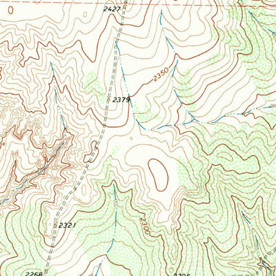 United States Geological Survey East Afton NE, TX (1968, 24000-Scale) digital map