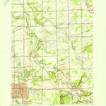 United States Geological Survey East Aurora, NY (1950, 24000-Scale) digital map