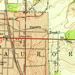 United States Geological Survey East Aurora, NY (1950, 24000-Scale) digital map