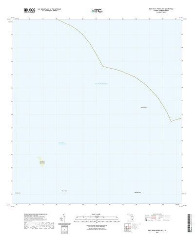 United States Geological Survey East Bahia Honda Key, FL (2021, 24000-Scale) digital map