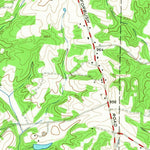 United States Geological Survey East Bend, NC (1966, 24000-Scale) digital map