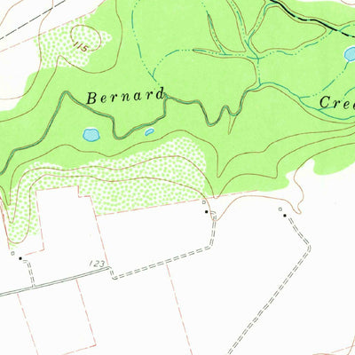 United States Geological Survey East Bernard, TX (1960, 24000-Scale) digital map