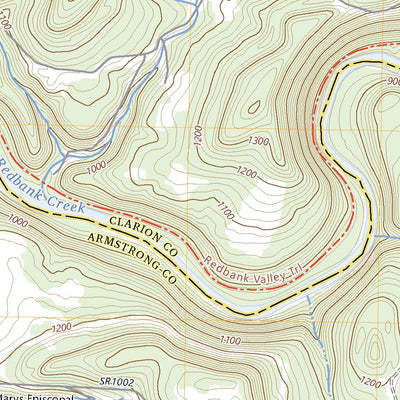 United States Geological Survey East Brady, PA (2023, 24000-Scale) digital map