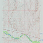 United States Geological Survey East Bridge Creek South, KS (1966, 24000-Scale) digital map