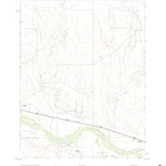 United States Geological Survey East Bridge Creek South, KS (2022, 24000-Scale) digital map