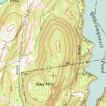 United States Geological Survey East Brookfield, MA (1969, 24000-Scale) digital map