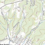 United States Geological Survey East Butler, PA (2023, 24000-Scale) digital map