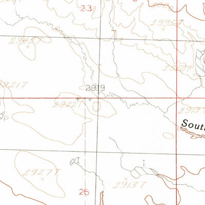 United States Geological Survey East Butte, MT (1984, 24000-Scale) digital map