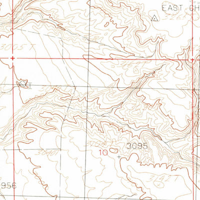 United States Geological Survey East Butte, MT (1984, 24000-Scale) digital map