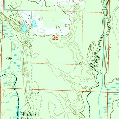 United States Geological Survey East Camden, AR (1973, 24000-Scale) digital map