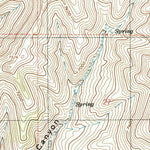 United States Geological Survey East Canyon Reservoir, UT (1997, 24000-Scale) digital map