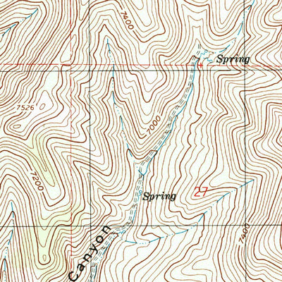 United States Geological Survey East Canyon Reservoir, UT (1997, 24000-Scale) digital map