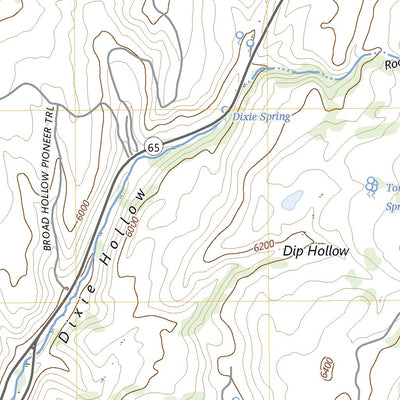 United States Geological Survey East Canyon Reservoir, UT (2023, 24000-Scale) digital map