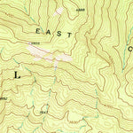 United States Geological Survey East Canyon Ridge, WA (1970, 24000-Scale) digital map