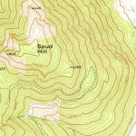 United States Geological Survey East Canyon Ridge, WA (1970, 24000-Scale) digital map