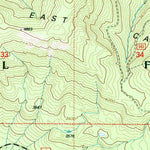 United States Geological Survey East Canyon Ridge, WA (1994, 24000-Scale) digital map