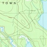 United States Geological Survey East Carry Pond, ME (1989, 24000-Scale) digital map