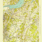 United States Geological Survey East Chattanooga, TN (1942, 24000-Scale) digital map