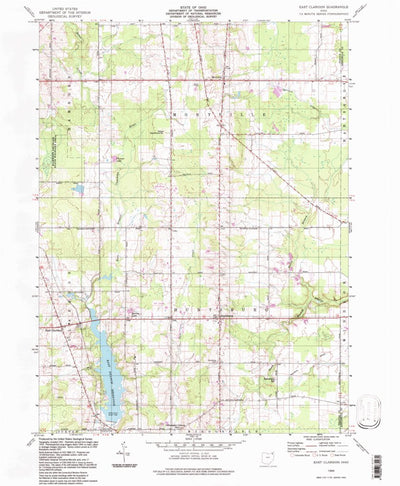 United States Geological Survey East Claridon, OH (1994, 24000-Scale) digital map