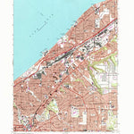 United States Geological Survey East Cleveland, OH (1963, 24000-Scale) digital map