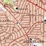 United States Geological Survey East Cleveland, OH (1963, 24000-Scale) digital map