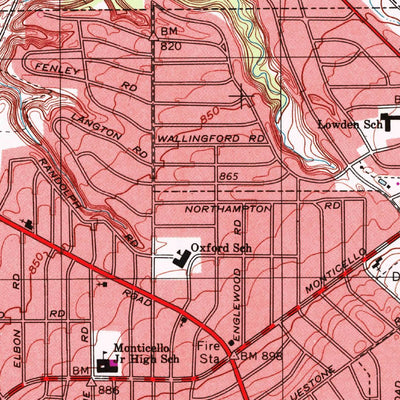 United States Geological Survey East Cleveland, OH (1994, 24000-Scale) digital map