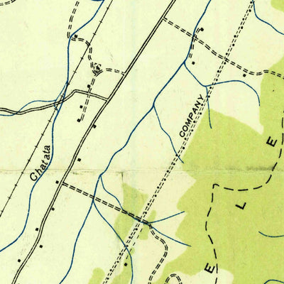 United States Geological Survey East Cleveland, TN (1935, 24000-Scale) digital map