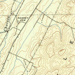 United States Geological Survey East Cleveland, TN (1943, 24000-Scale) digital map