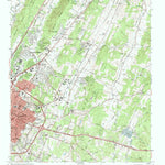 United States Geological Survey East Cleveland, TN (1976, 24000-Scale) digital map