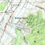 United States Geological Survey East Cleveland, TN (1976, 24000-Scale) digital map